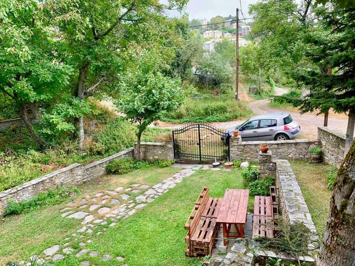 Vila Πέτρινο Παραδοσιακό Σπίτι "Χιονάτη" Nimfaíon Exteriér fotografie